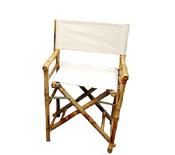 Bamboo Director's Chair- Low