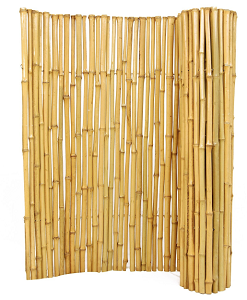 1x3x8 Bamboo Rolled Natural Fencing