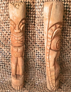 War Tiki God Statue