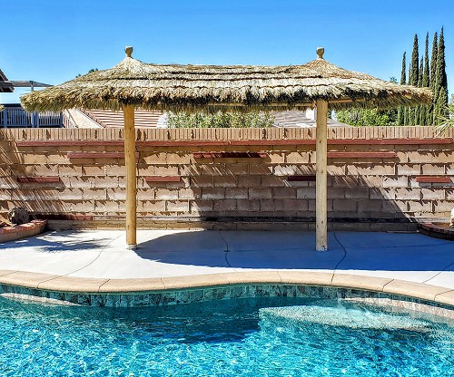 10x19 Foot Tahitian Palm Palapa 
