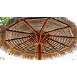 Example Palmex Rioha Installation with rails; underside view 