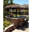 12' Palmex Synthetic Thatch Option Example 