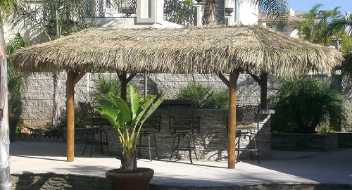 12x24 Hut w/Canyon Brown Stain Option 