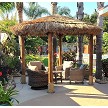 13 Foot Tahitian Palm Tiki Hut 