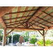 13x25 Foot Tahitian Palm Tiki Hut - Canyon Brown Option Shown 