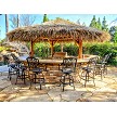 18 Foot Mexican Palm Tiki Hut/Palapa (custom pole spacing) 