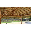 Underside View 17x29 Example Options: Canyon Brown stain, Thatch Save Netting, Rope Kit 