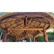 Example: 12x24 with canyon brown stain, rope, custom posts, 