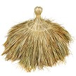 Tahitian Palm Thatch Round Top Cap 
