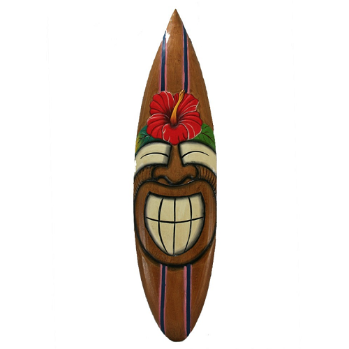 40" Smiley Hibiscus Surfboard Mask 