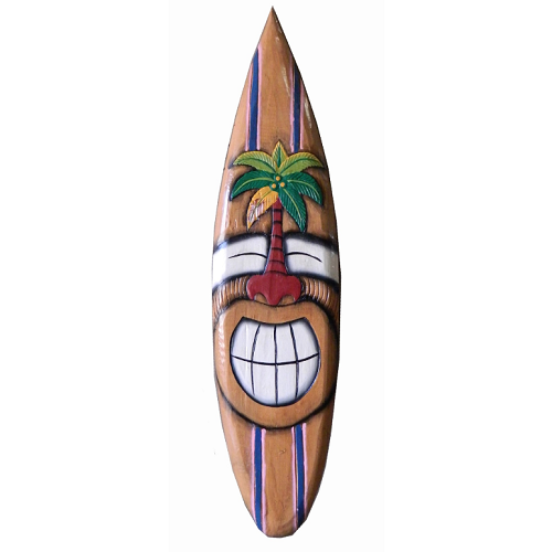 40" Smiley Hibiscus Surfboard Mask 
