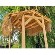 6x8 Gable Roof Mexican Palm Hut 