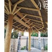 7x14 - 2 Pole Palmex Synthetic Thatch Palapa 