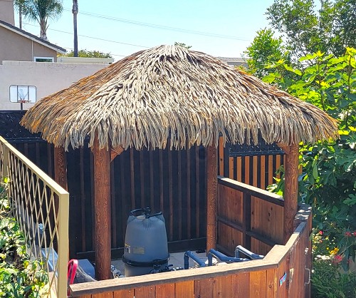 8x8 Palmex Tiki Hut 