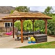 8.5x19 African Reed Tiki Hut 