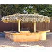9x18 Mexican Palm Palapa 2 Pole 