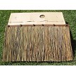 African Reed Thatch Panel with Box 