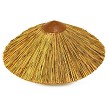 African Reed Thatch Round Roof Cap with ties 