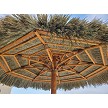 Example: Black 2x2 netting under Tahitian Palm thatch 