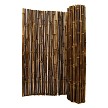 Example: Natural Black Bamboo fencing 