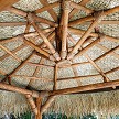 Example: Black 2x2 netting under Mexican Palm thatch 