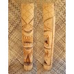God Of Prosperity Tiki Statue 60in tall (front & Side View) 