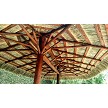 13x25 Foot Tahitian Palm Palapa - Canyon Brown Option Shown 