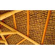 Option Example:  Thatch Save Netting Under Mexican Palm Thatch 