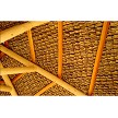 Thatch Save Netting Example Under Mexican Palm Thatch 