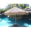 9 foot Bamboo Folding Palapa Umbrella 